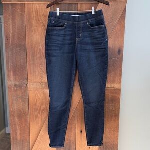 Signature by Levi Strauss Dark Blue Cropped Jeans